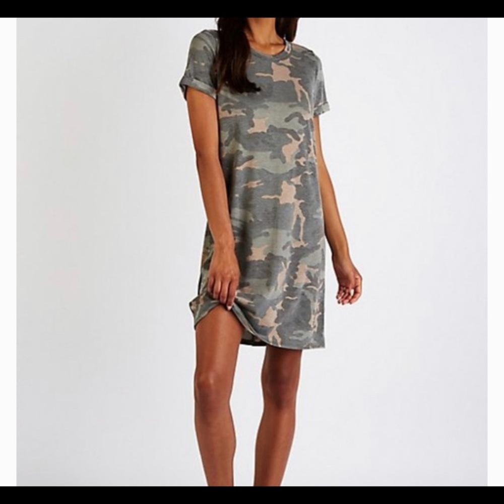 Army T-shirt dress